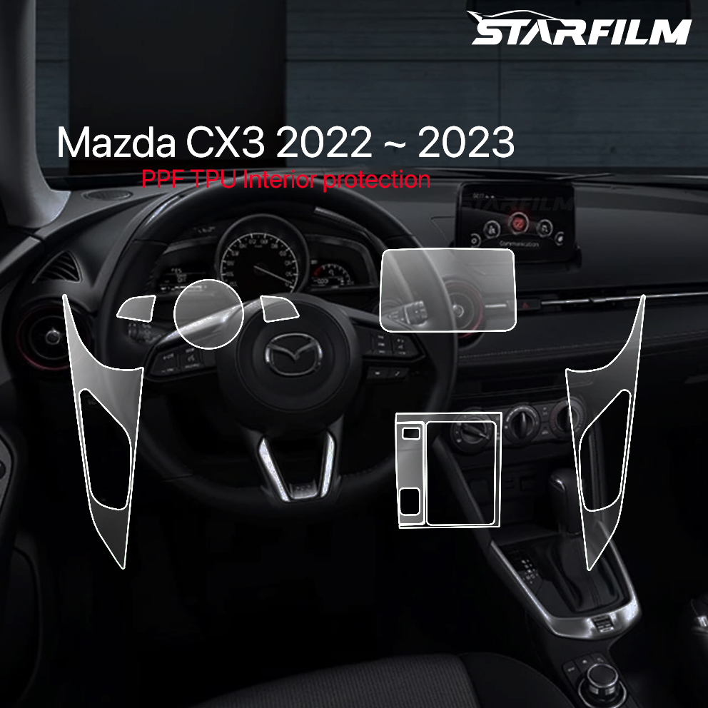 Mazda CX3 PPF TPU chống xước tự hồi phục STAR FILM